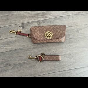 Coach Sunglasses Case & Key Charm